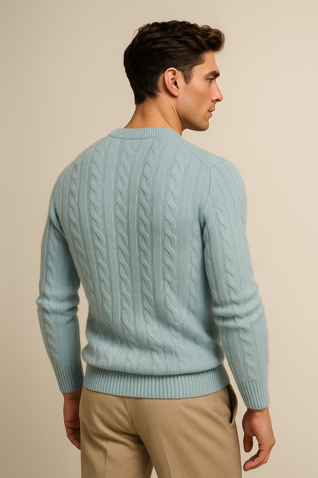 Soreno Cashmere Knit Blue