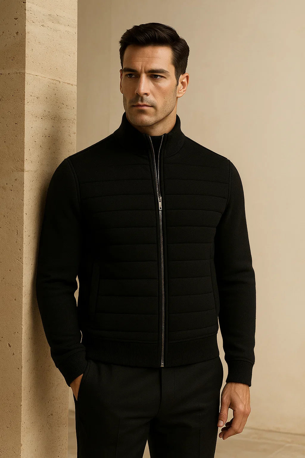 Montaro Padded Jacket Black
