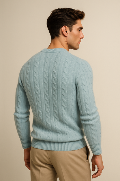 Soreno Cashmere Knit Blue