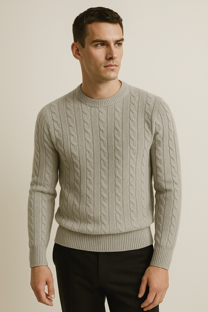 Soreno Cashmere Knit Grey