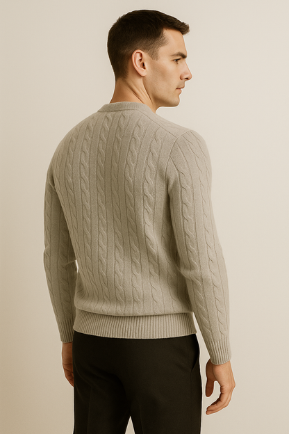 Soreno Cashmere Knit Grey