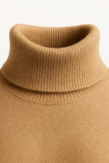 Avenzo Cashmere Turtleneck Brown