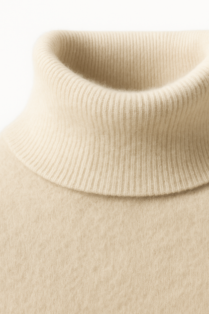 Avenzo Cashmere Turtleneck Ivory