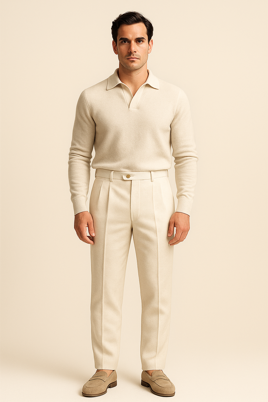 Valenti Pantalon Ivory