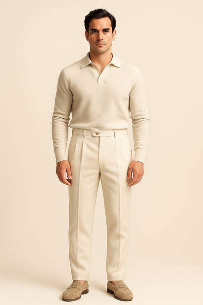 Valenti Pantalon Ivory