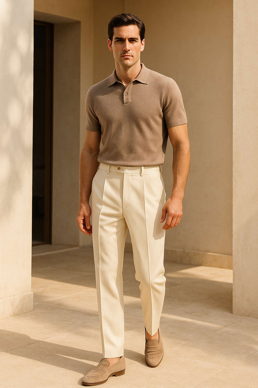 Valenti Pantalon Ivory
