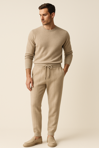 Sartore Cashmere Trousers Beige