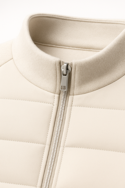 Bellori Wool Padded Jacket Ivory