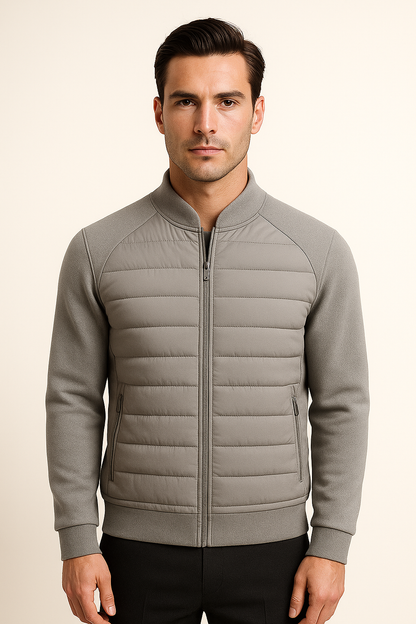 Bellori Wool Padded Jacket Grey