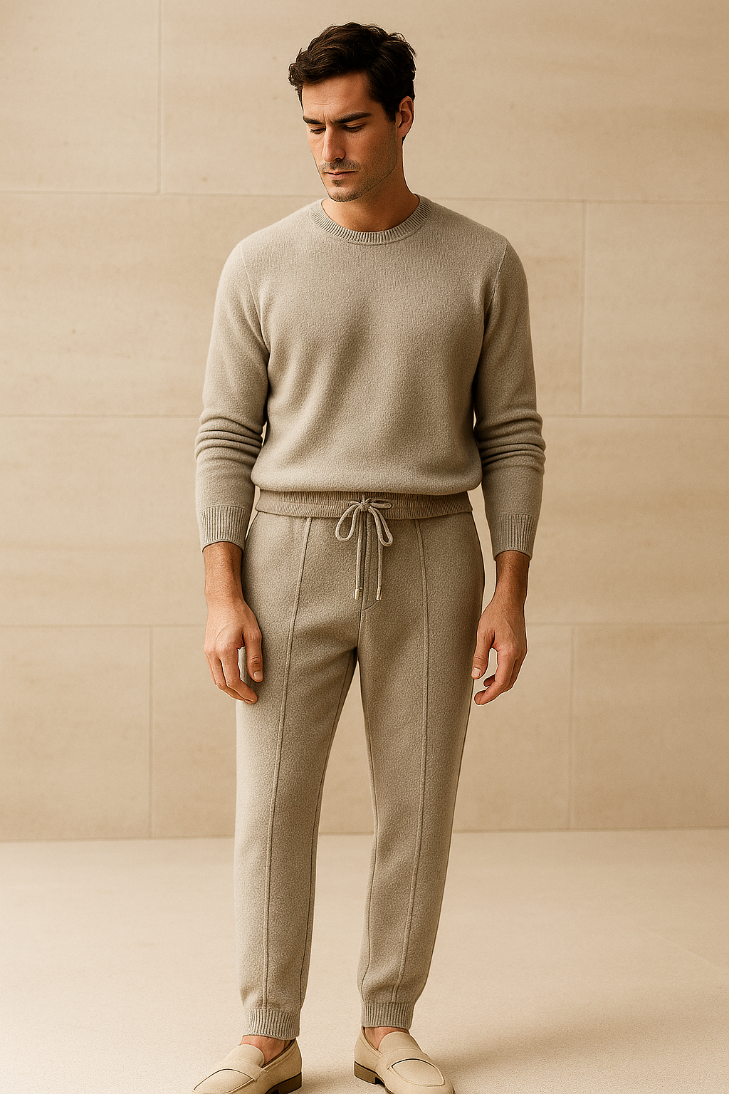 Sartore Cashmere Trousers Grey