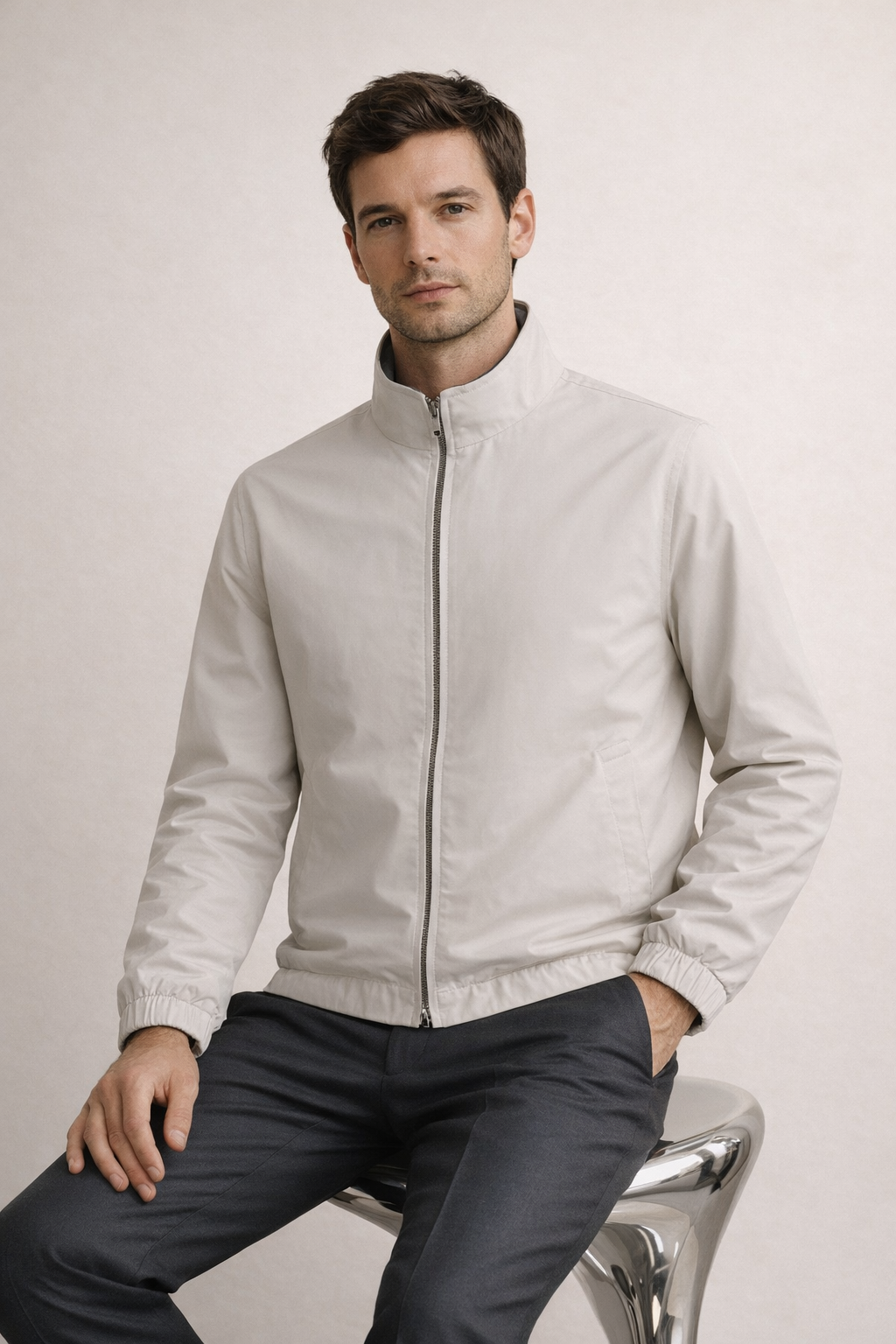 Maretti Reverso Jacket Ivory