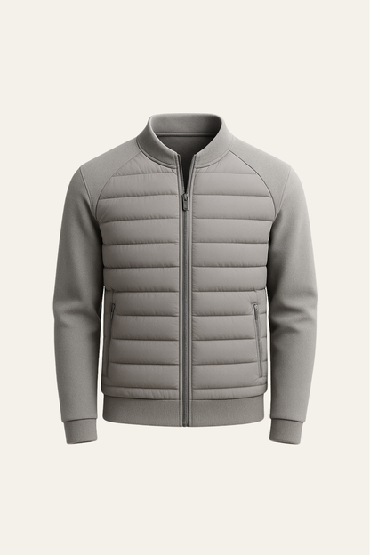 Bellori Wool Padded Jacket Grey
