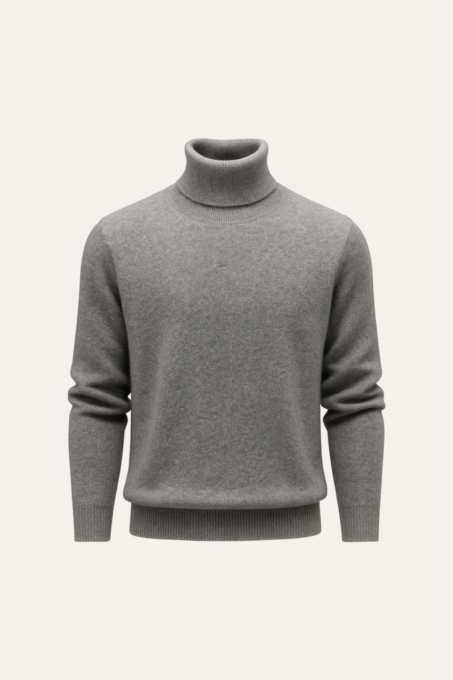 Avenzo Cashmere Turtleneck Grey